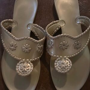 Elegant Floral Embellished Sandals